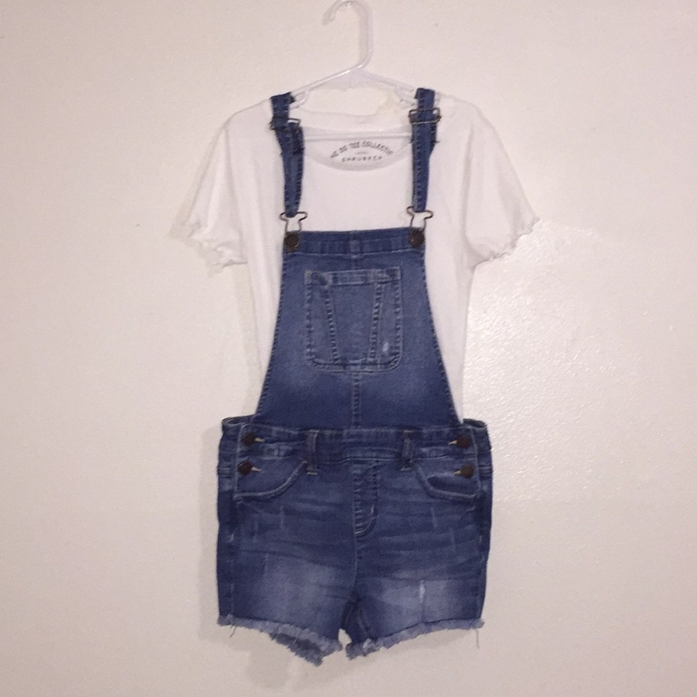 Justice Girls Overalls w./ Rips